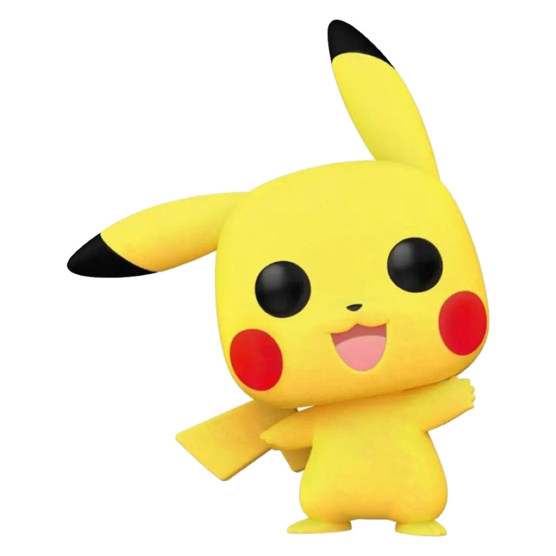 Pokémon - Pikachu Waving Flocked Pop! Vinyl
