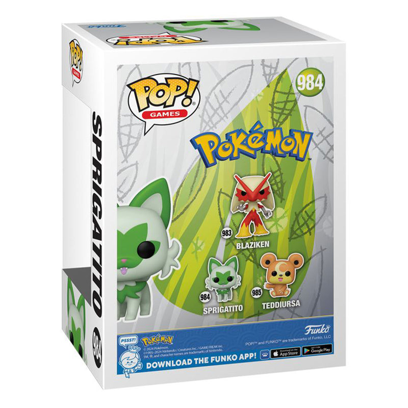 Pokémon - Sprigatito Pop! Vinyl