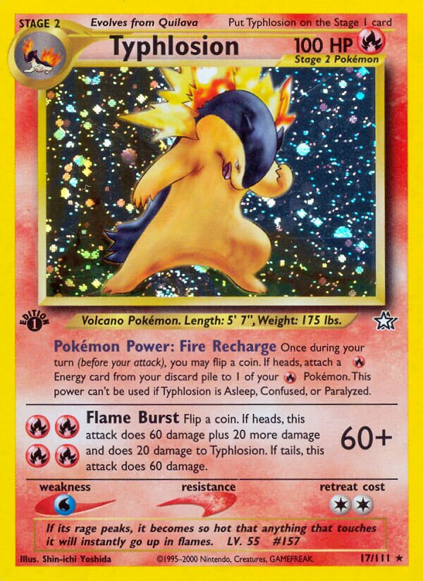 Typhlosion - Neo Genesis: First Edition - 17/111
