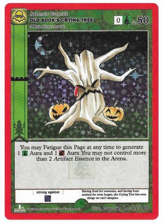 Old Book's Crying Tree - Nightfall: First Edition - 35/163