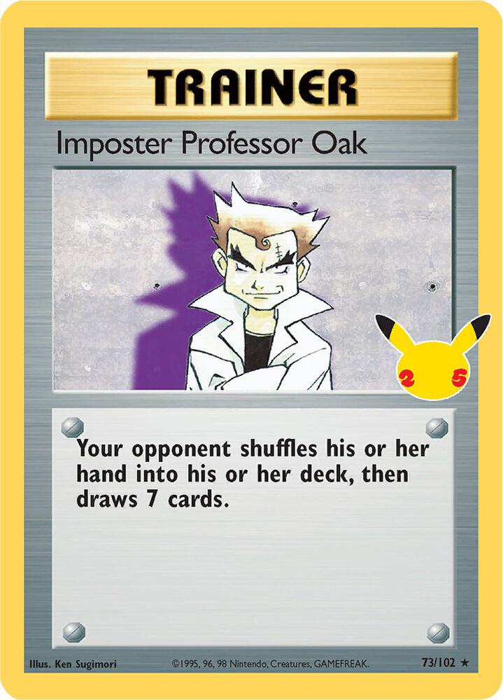 Imposter Professor Oak - Celebrations: Classic Collection