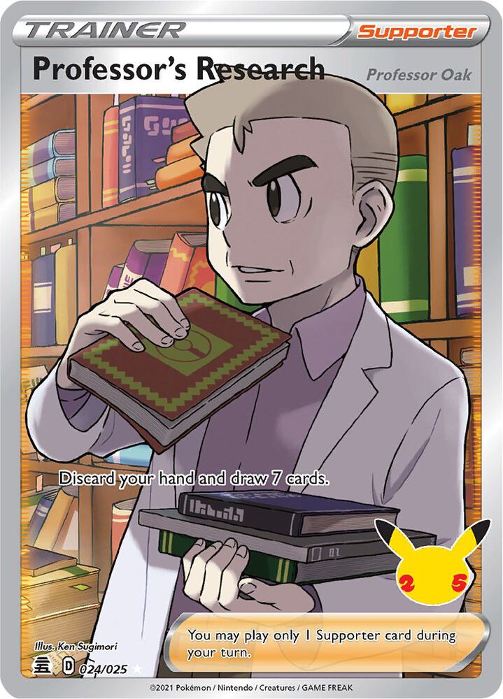 Professor's Research - Celebrations: 24/25