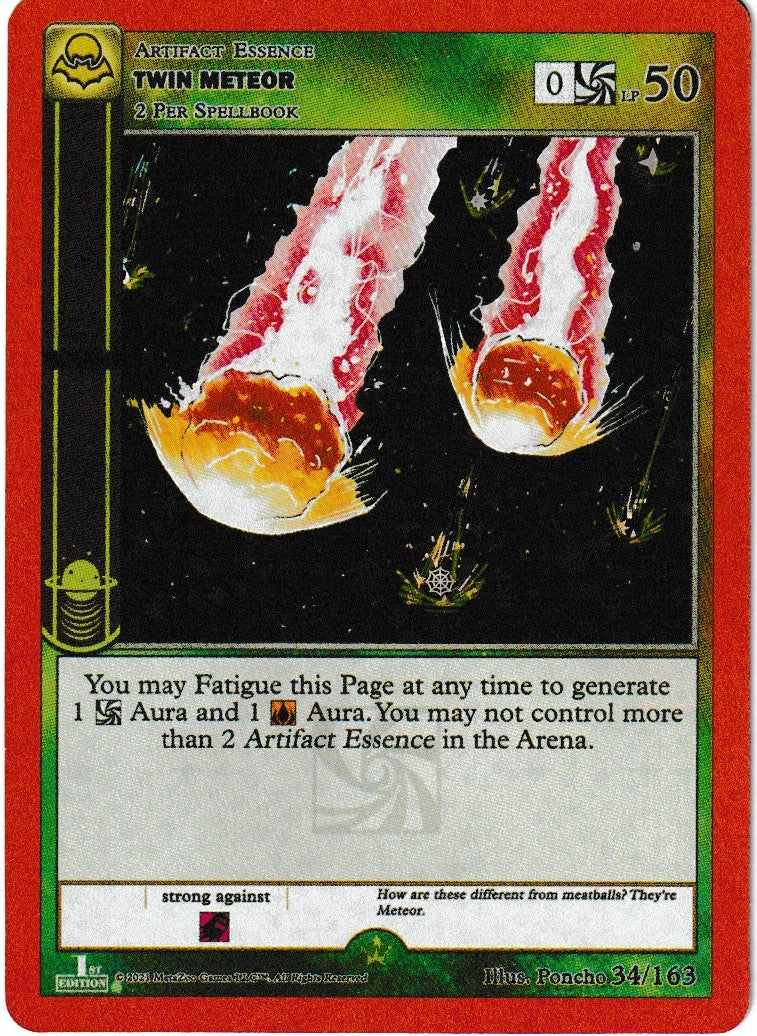 Twin Meteor - Nightfall: First Edition - 34/163