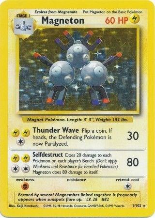 Magneton - Base Set: Unlimited - 9/102