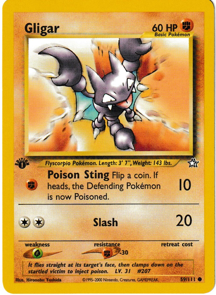 Gligar - Neo Genesis: First Edition - 59/111