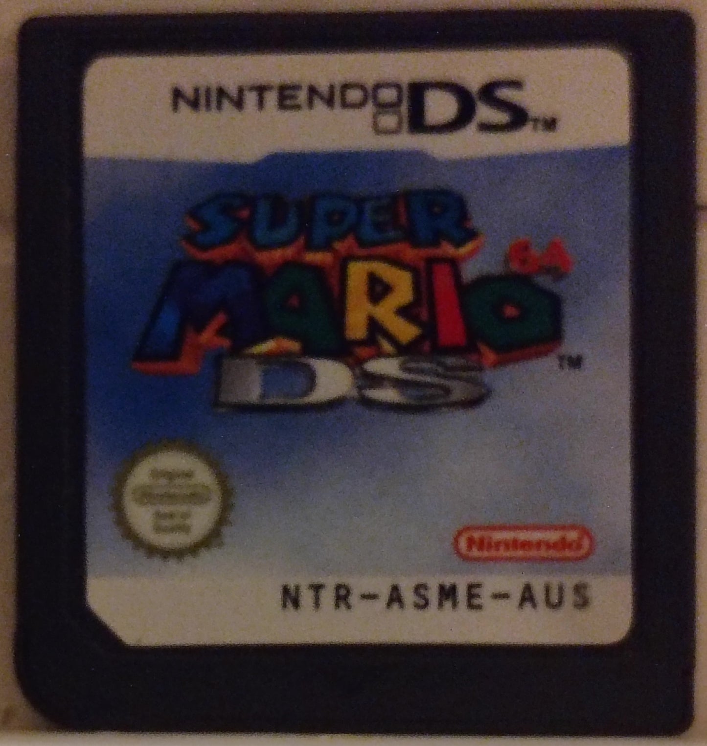 Super Mario (Nintendo DS) CARTRIDGE ONLY (PREOWNED).