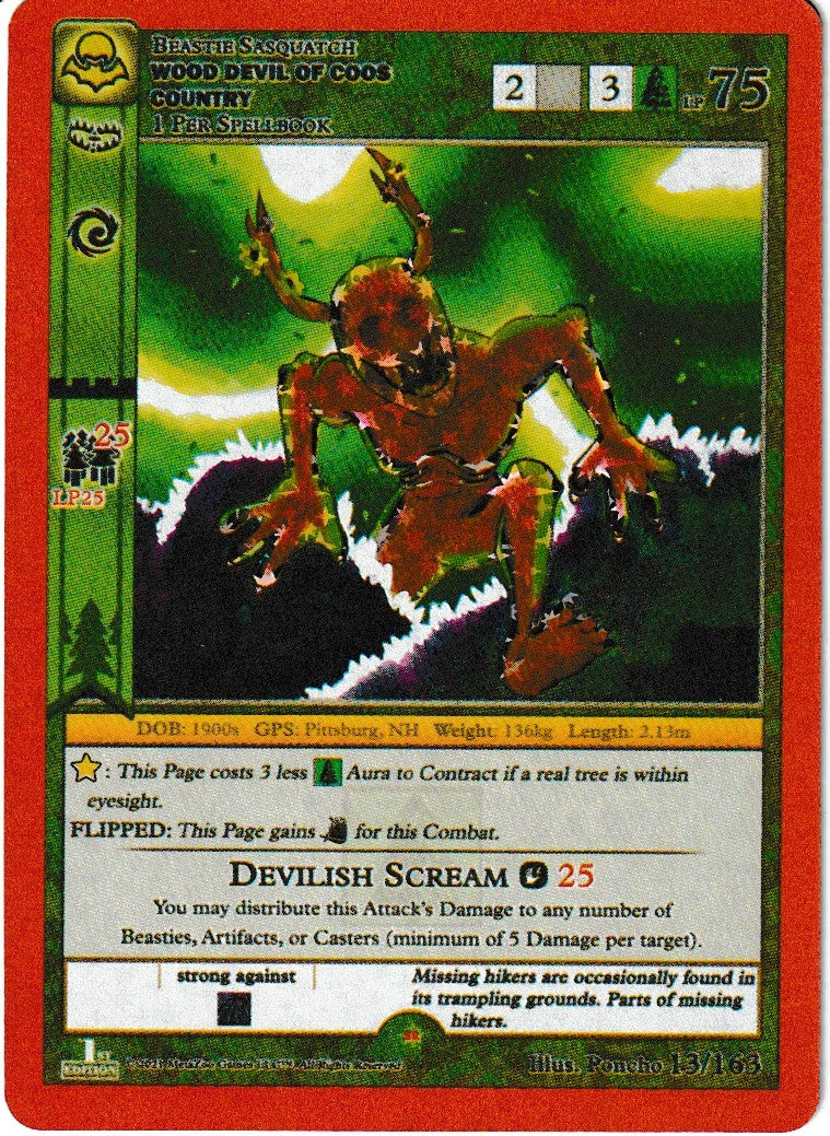 Wood Devil of Coos Country - Nightfall: First Edition - 13/163