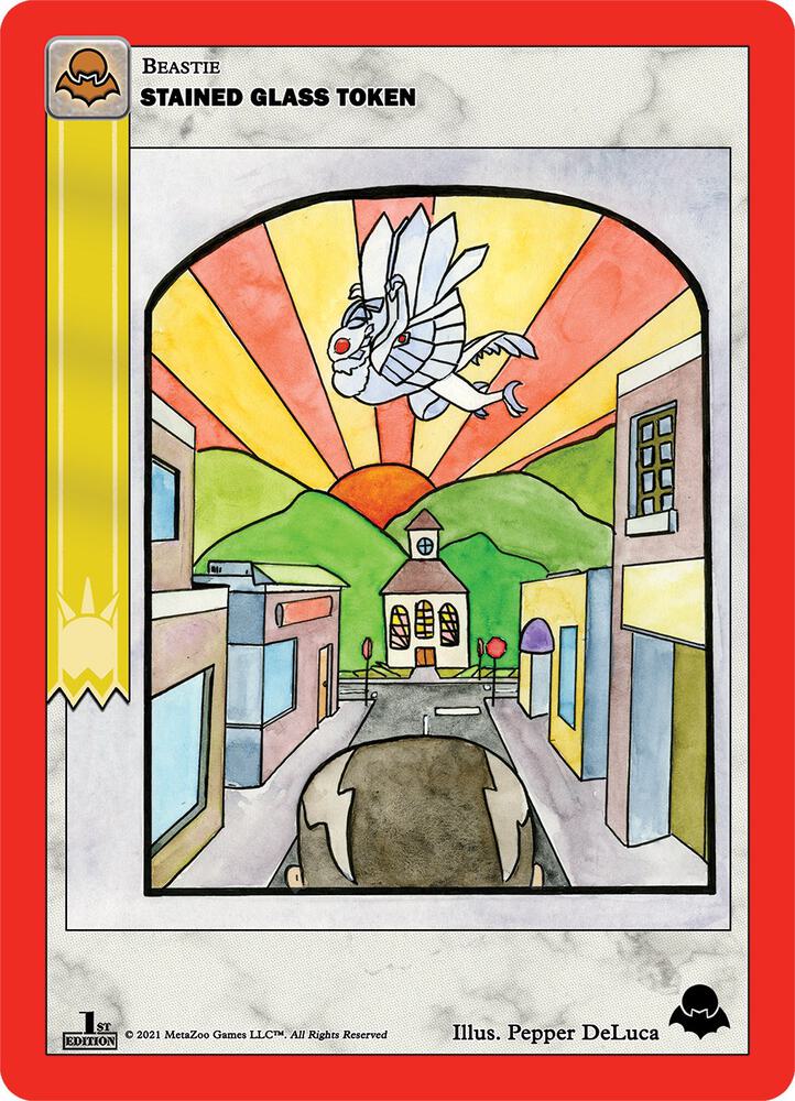 Stained Glass Token - Nightfall: First Edition