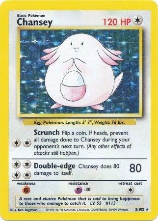 Chansey - Base Set: Unlimited - 3/102