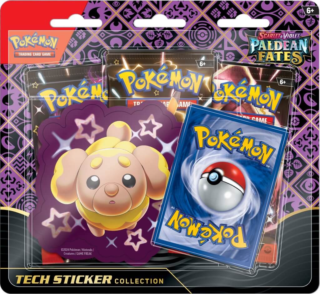 POKÉMON TCG: Paldean Fates Tech Sticker Collection (PRE ORDER)!!