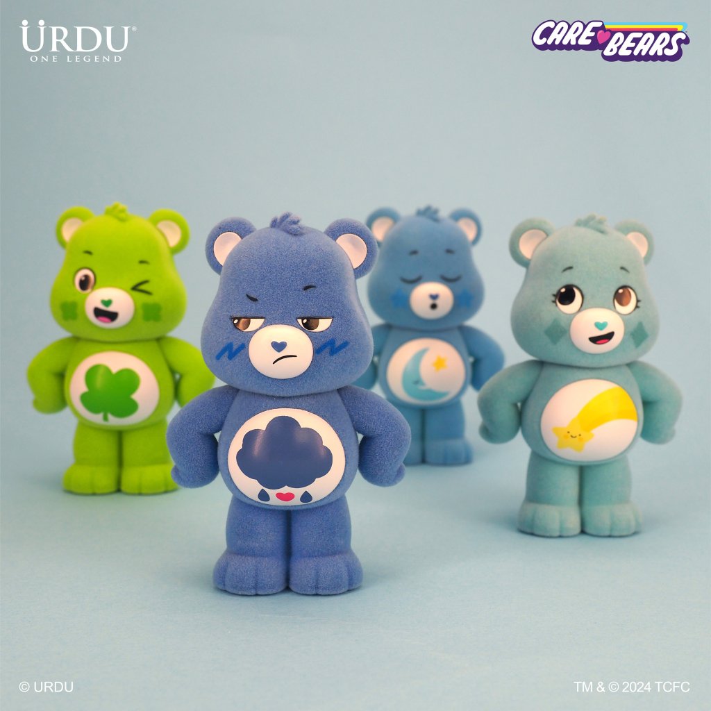 URDU X CARE BEARS STANDING BLIND BOX SERIES 1 (PRE ORDER)!