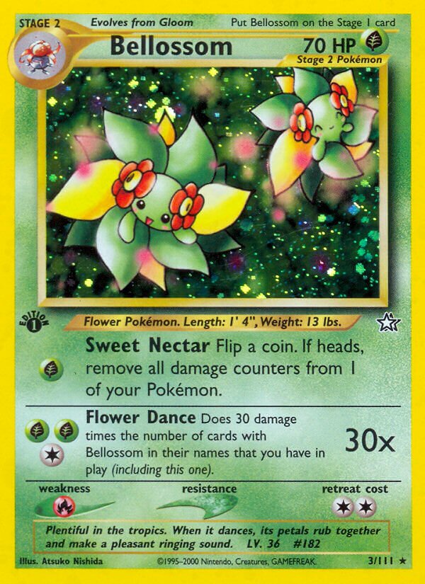 Bellossom - Neo Genesis: First Edition - 3/111