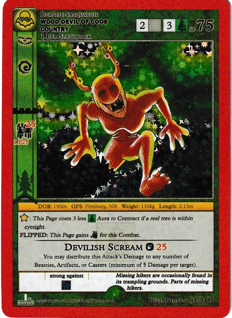 Wood Devil of Coos Country - Nightfall: First Edition - 13/163