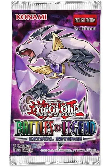 Yu-Gi-Oh! - Battles of Legend: Crystal Revenge Booster Pack