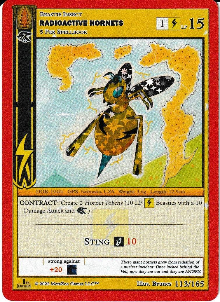 Radioactive Hornets - Wilderness: First Edition - 113/165
