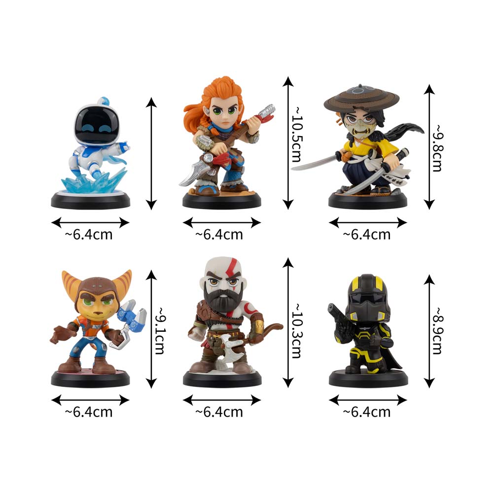 YuMe Sony PlayStation Hero Box Blind Box All Stars Series