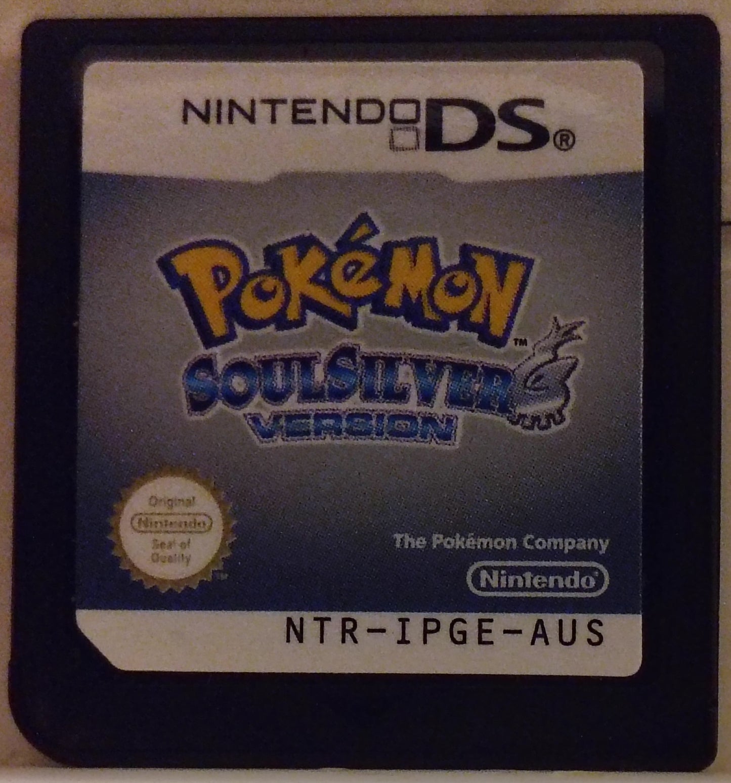 Pokémon SoulSilver Version (Nintendo DS) CARTRIDGE ONLY (PREOWNED).