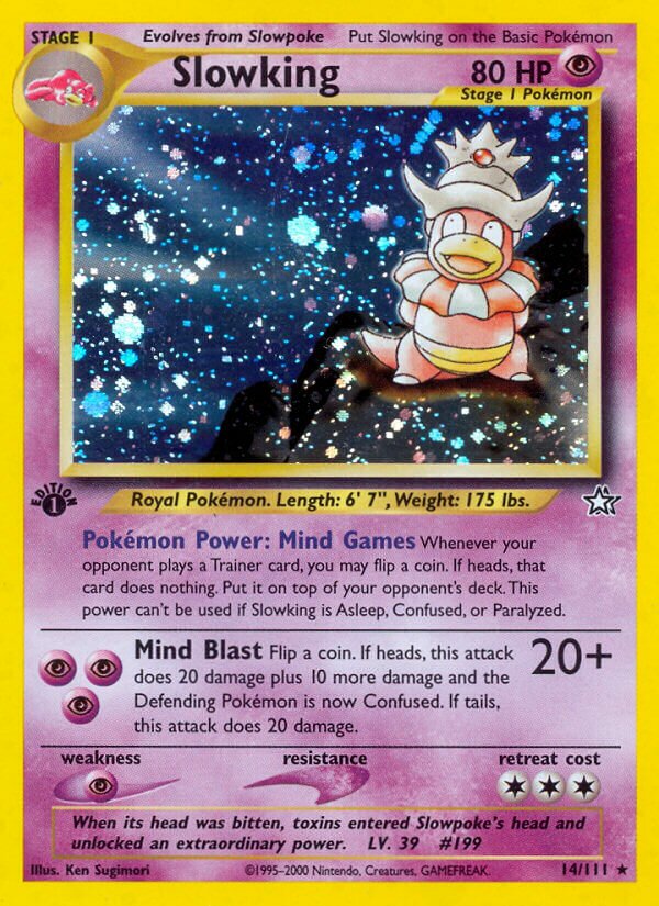 Slowking - Neo Genesis: First Edition - 14/111