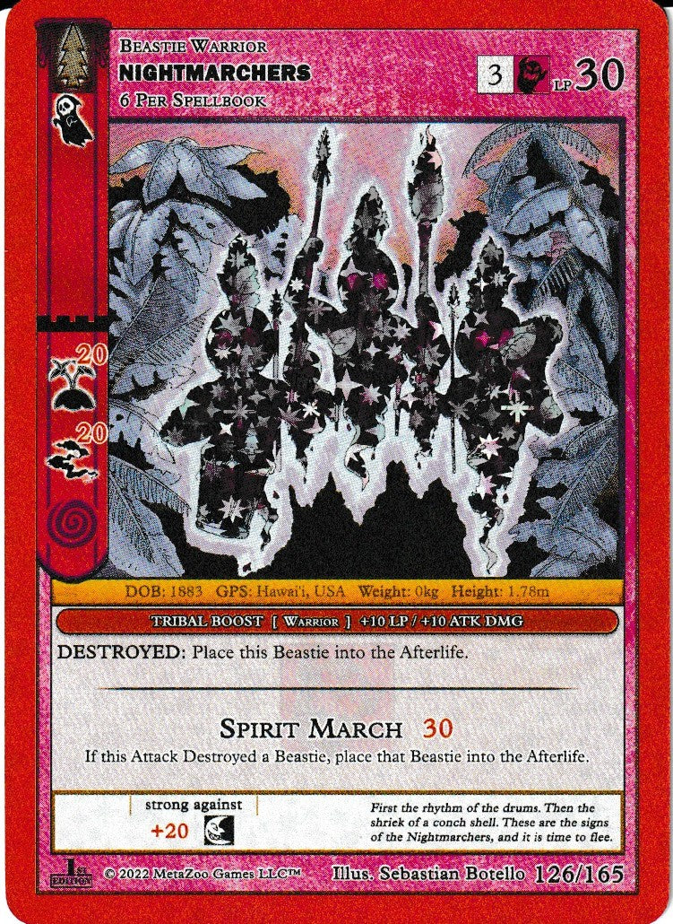 Nightmarchers - Wilderness: First Edition - 126/165