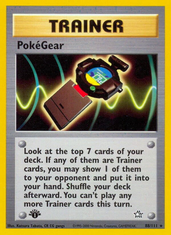 PokéGear - Neo Genesis: First Edition - 88/111