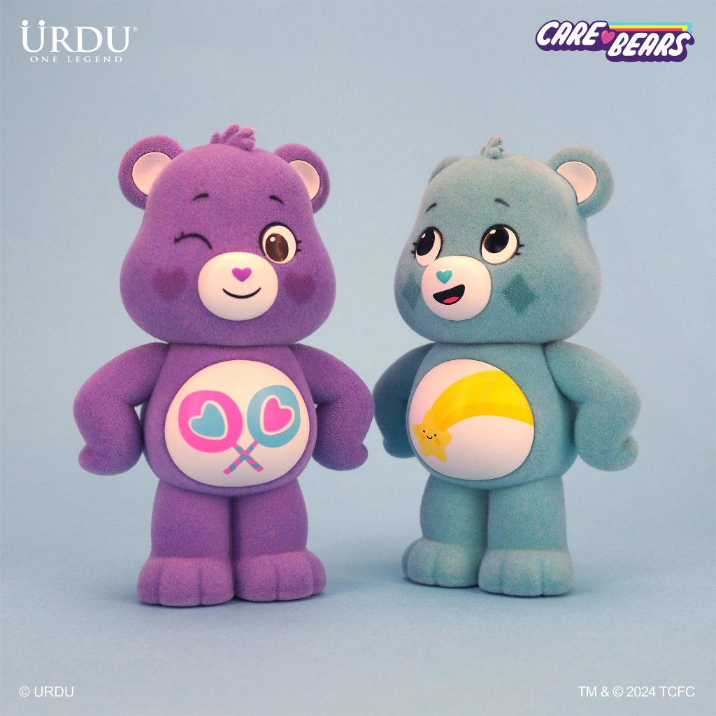 URDU X CARE BEARS STANDING BLIND BOX SERIES 1 (PRE ORDER)!