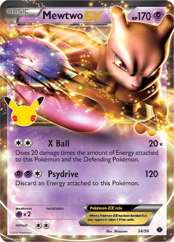 Mewtwo EX - Celebrations: Classic Collection