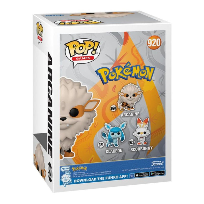 Pokémon - Arcanine Pop! Vinyl