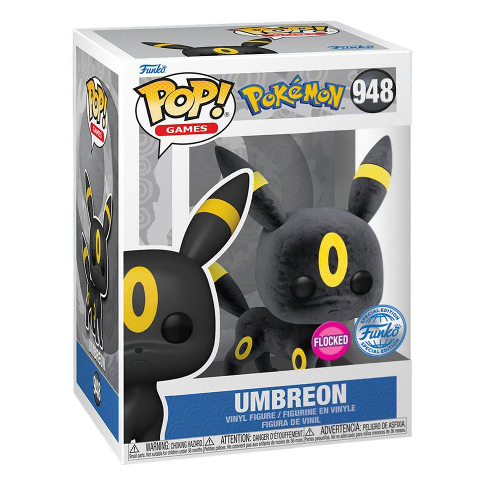 Pokémon - Umbreon Flocked Pop! Vinyl