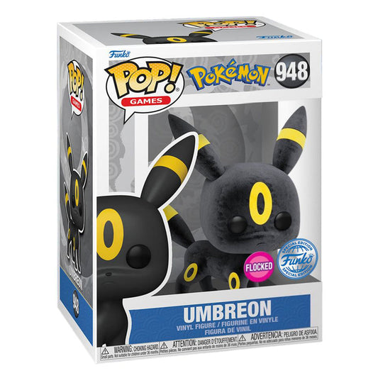 Pokémon - Umbreon Flocked Pop! Vinyl