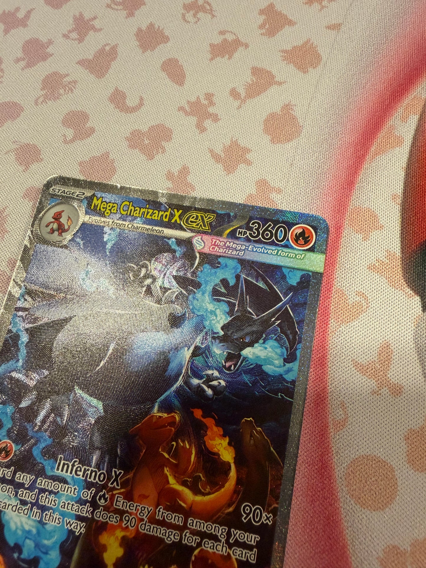 Mega Charizard X ex  - Phantasmal Flames: 125/094
