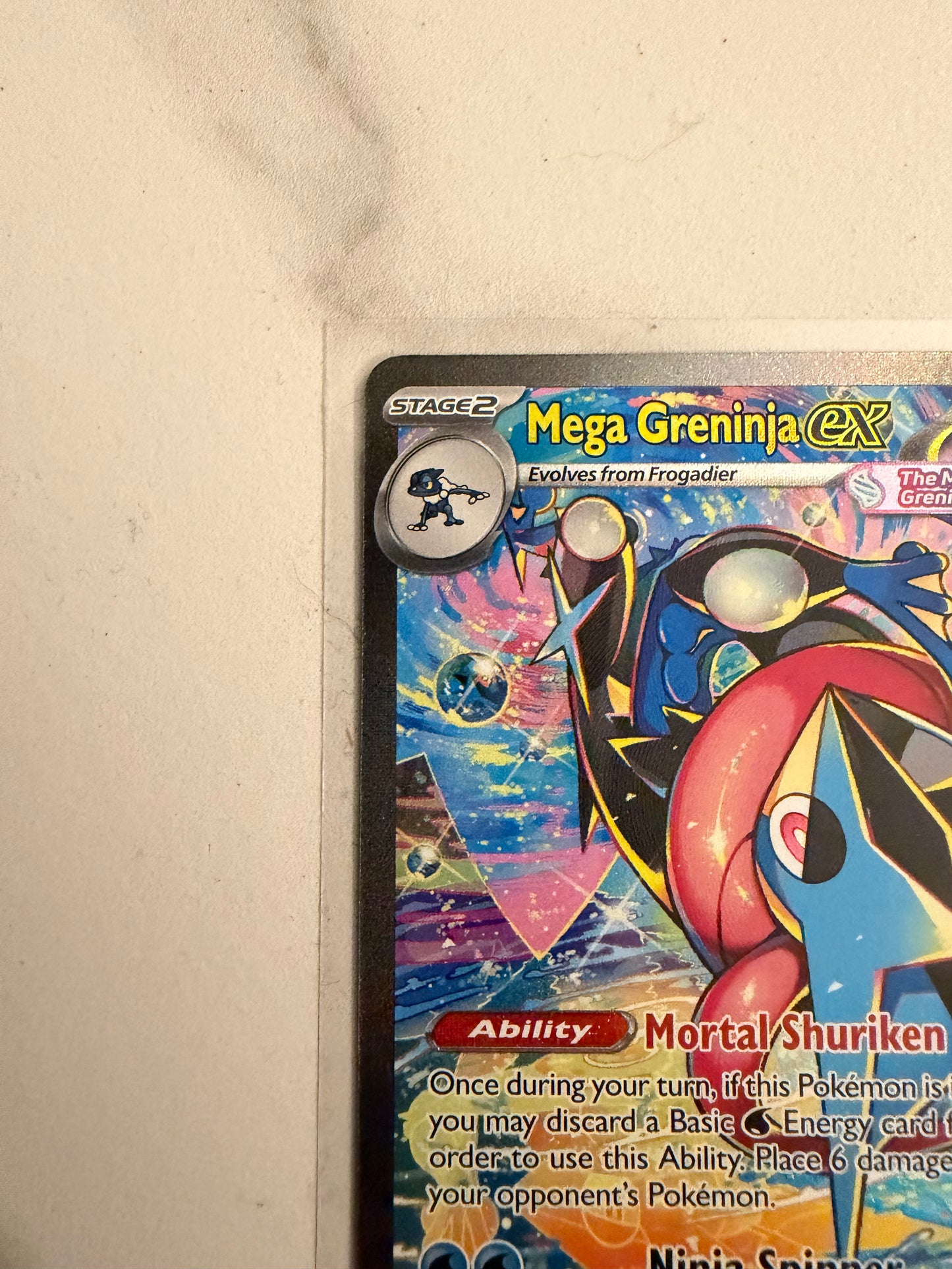 Mega Greninja ex  - Chaos Rising: 116/086