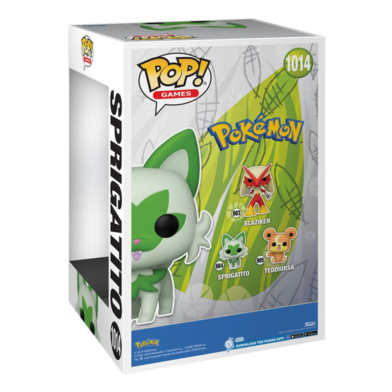 Pokémon - Sprigatito 9" Pop! Vinyl