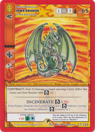 Iowa Dragon - Wilderness: First Edition - 17/165