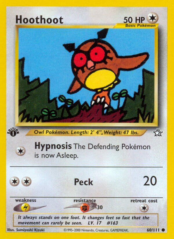 Hoothoot - Neo Genesis: First Edition - 60/111