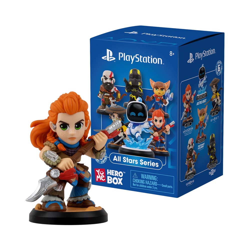 YuMe Sony PlayStation Hero Box Blind Box All Stars Series