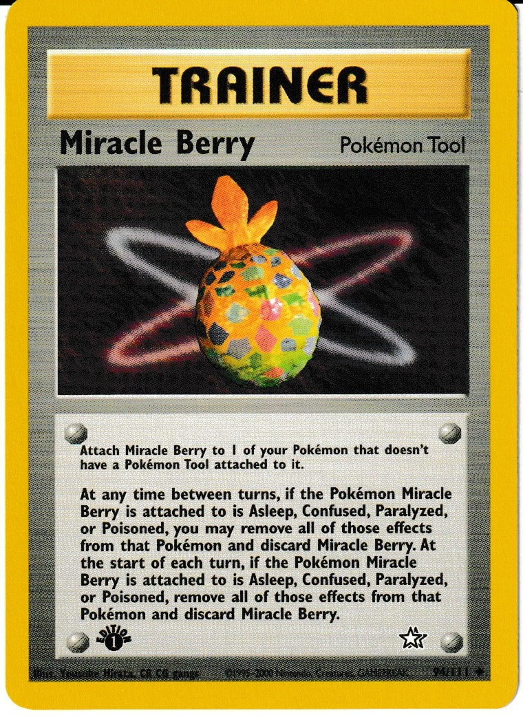 Miracle Berry - Neo Genesis: First Edition - 94/111