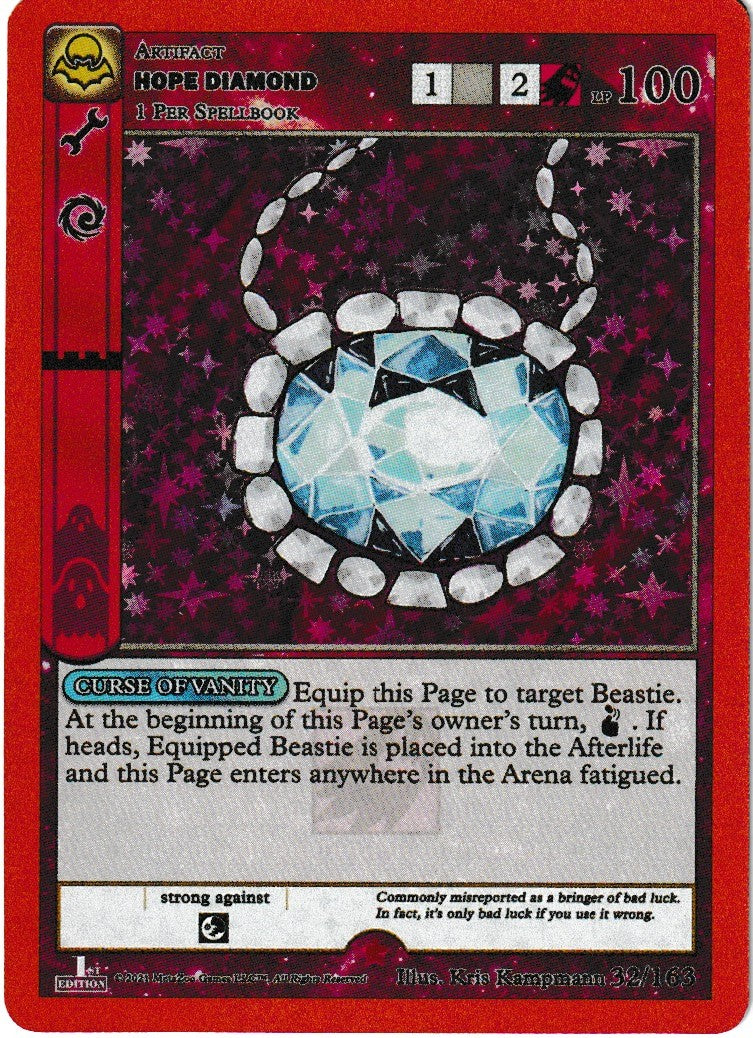 Hope Diamond - Nightfall: First Edition - 32/163