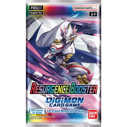 Digimon Card Game: Reboot Booster Pack – Resurgence [RB01]