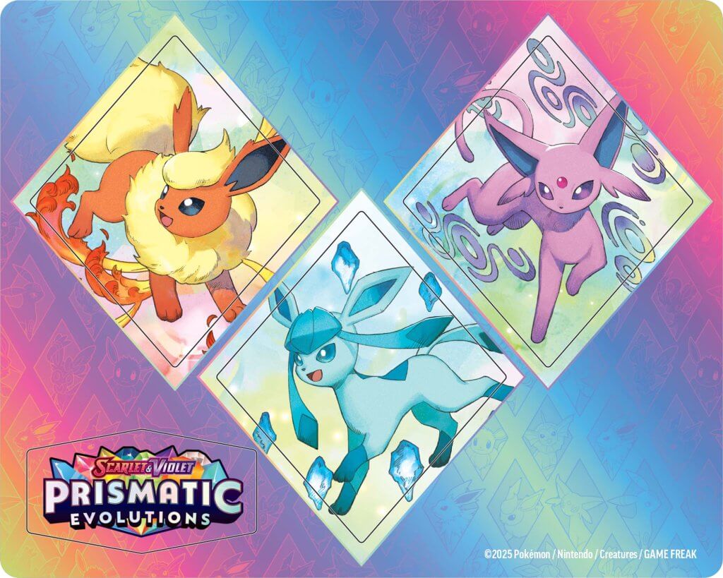 POKÉMON TCG: Prismatic Evolutions Tech Sticker Collection