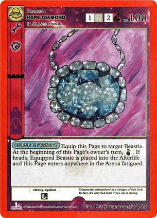Hope Diamond - Nightfall: First Edition - 32/163