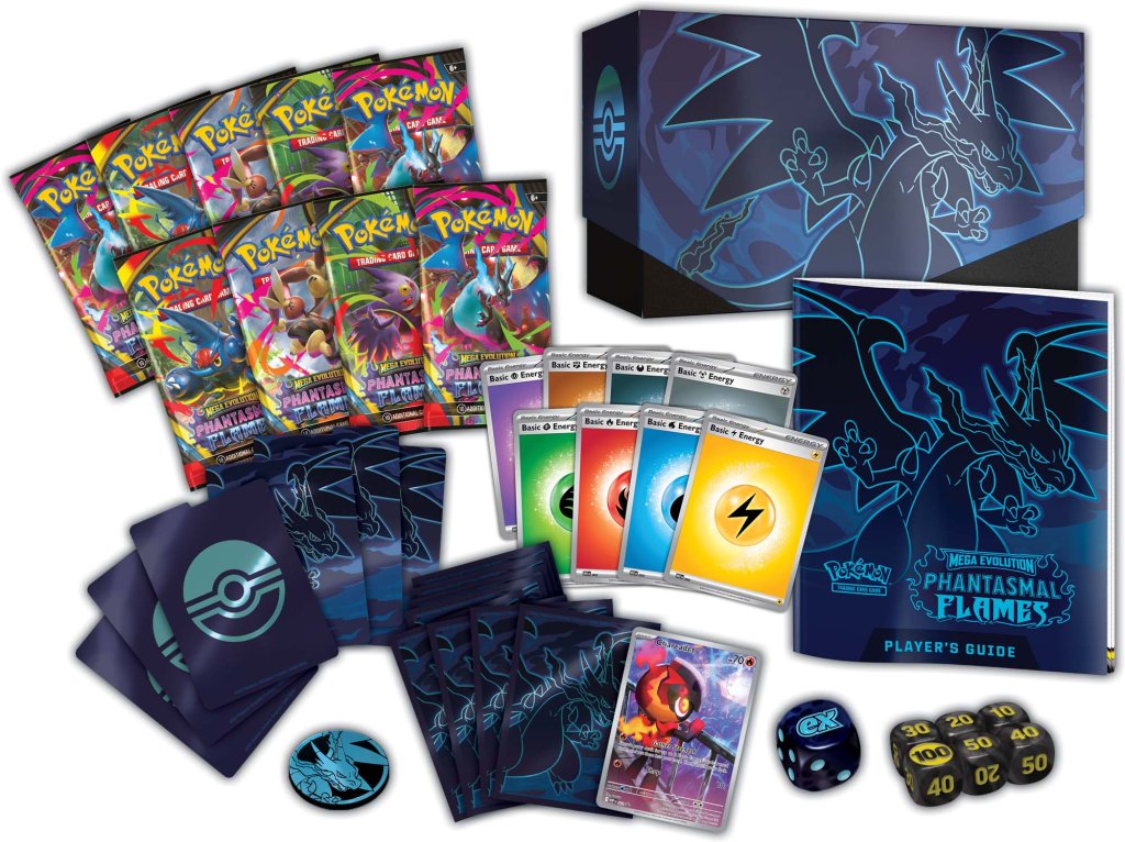 POKÉMON TCG: Elite Trainer Box - Phantasmal Flames (PRE ORDER)!