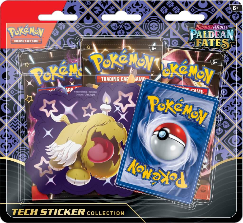 POKÉMON TCG: Paldean Fates Tech Sticker Collection (PRE ORDER)!!