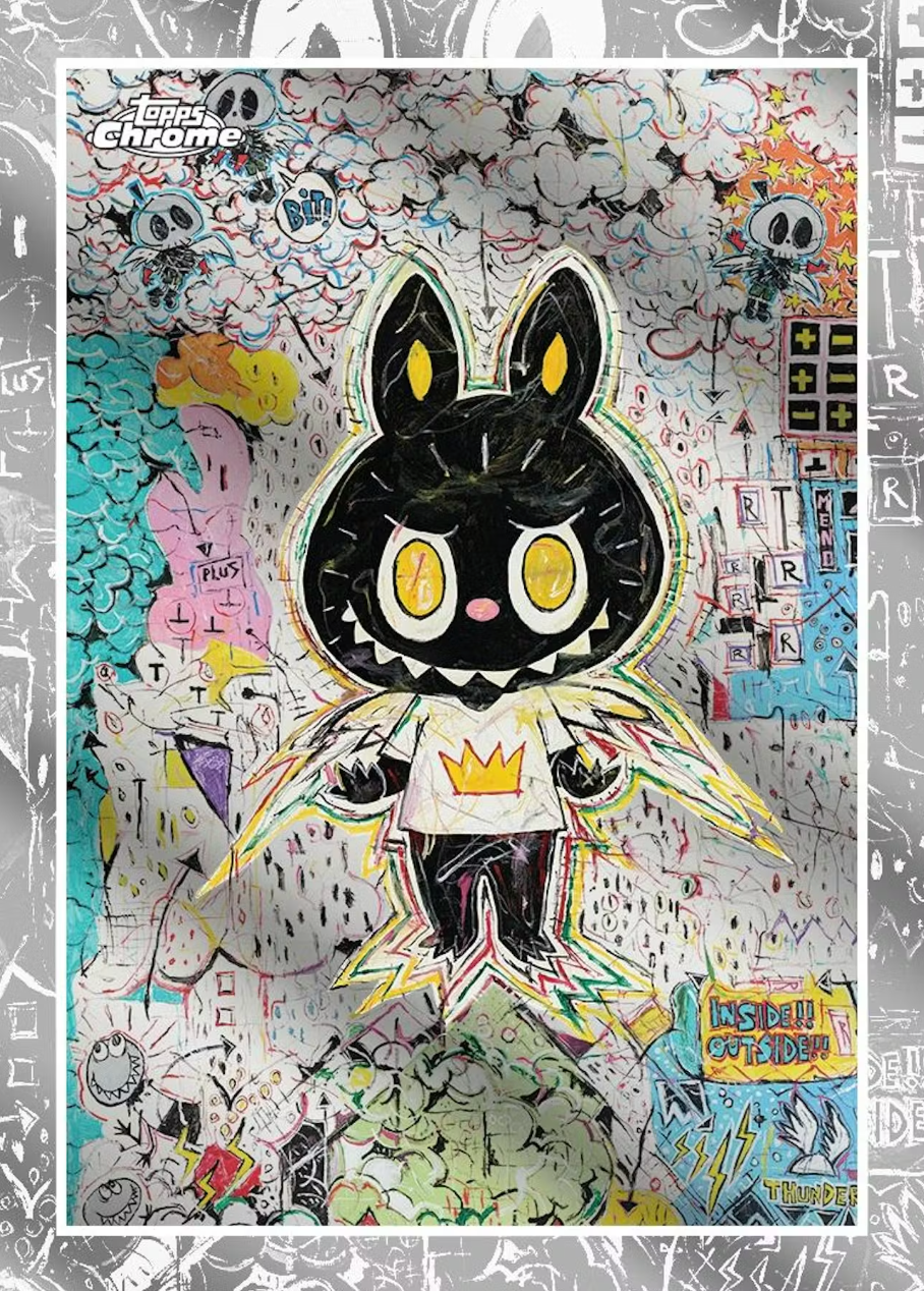 Topps Labubu Chrome 10th Anniversary 2025