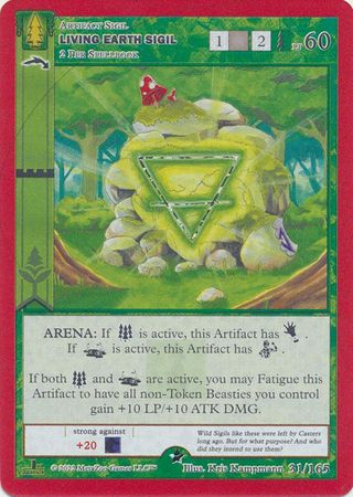 Living Earth Sigil - Wilderness: First Edition - 31/165