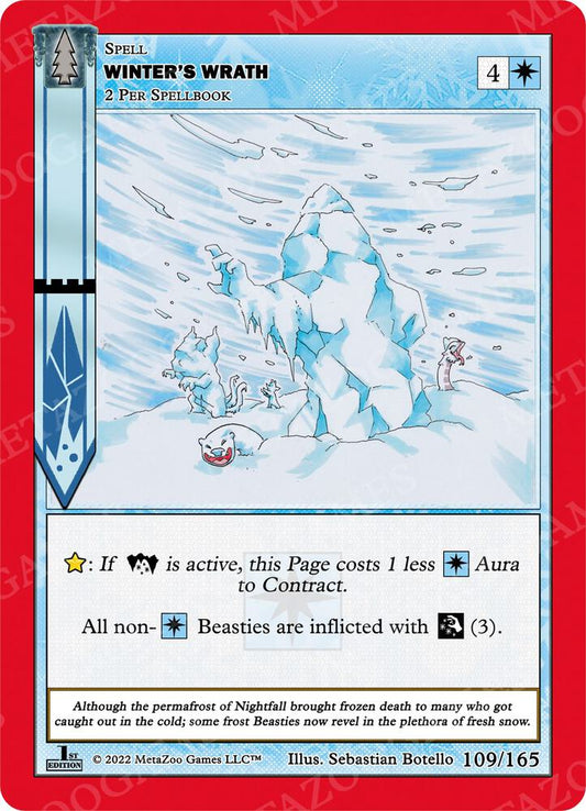 Winter's Wrath - Wilderness: First Edition - 109/165