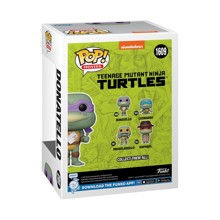 Movies: Teenage Mutant Ninja Turtles (1990) - Donatello Pop! Vinyl