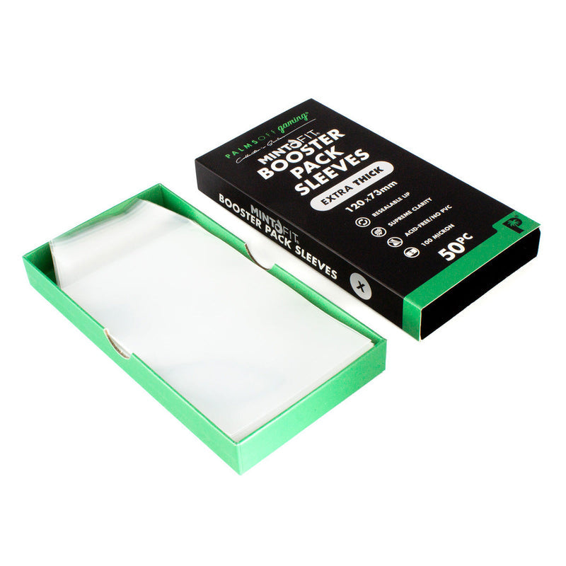 Mint Fit Booster Pack Sleeves - Extra Thick