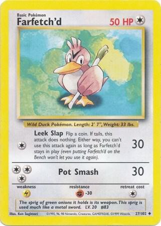 Farfetch'd - Base Set: Unlimited - 27/102