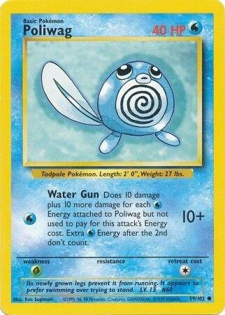 Poliwag - Base Set: Unlimited - 59/102