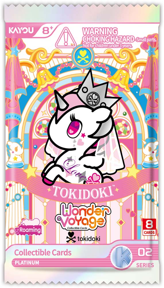 Tokidoki - Wonder Voyage Collectible Trading Cards Roaming Edition Foil Pack Series 2